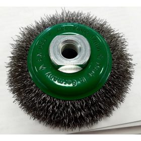   LESSMANN HTÁNY 100 R 422367 Tányérkefe 100/0,35*M14 hullámos inox