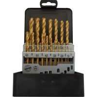 Titán fémcsigafúró készlet HSS-TITÁN DIN 338