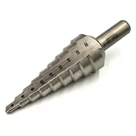  CzTool  Lépcsős fúró 6-8-10-12-14-16-18-20-22-24-26-28-30 mm furathoz HSS-E Co (kobalt)