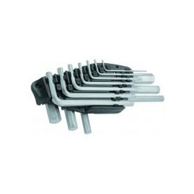   MODECO   IMBUSZKÉSZL-10 N54102 10 db-os imbusz kulcs készlet 1,5/2/2,5/3/4/5/5,5/6/8/10 mm CrV