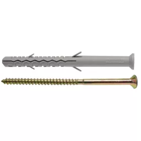   KO KDS-10240 Tokrögzítő hosszú tipli sf (PZ-4) csavarral 10*240 mm (25 db/dob)