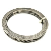 Tömlőszorító bilincs szalag