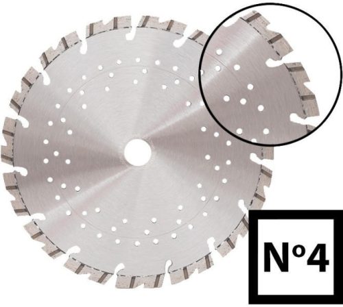 ABRABORO Gyémánttárcsa No4   125x2,2x22,23 (NO.4)