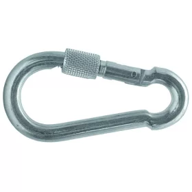   K KARABINER  7BIZT DIN5299-D Tűzoltókarabiner átmérő 7*70 mm csavarbiztosítással (50 db/dob)