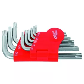   MODECO  TORXKULCS KÉSZL N54106 TORX készlet 9 db-os (T10,15,20,25,27,30,40,45,50-ig)