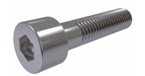 HENGERES FEJŰ INOX DIN912 M4*10 mm belsőkulcsnyílású csavar,rozsdamentes A2 (1000 db/dob)