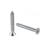 Süllyesztettfejű lemezcsavar DIN7982 A2