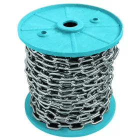   LÁNC RÖVIDSZEMŰ 5,0*28,5*17 mm (külső méret) DIN766 ( 30 méter/tekercs)