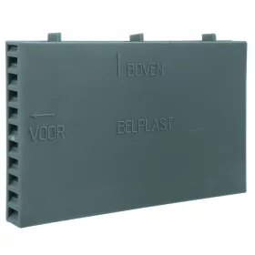   FALBEKÖTŐ PW-SZÜRKE Szellőző betét SZÜRKE 60*10*115mm (500db/2×250db)