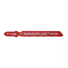   RAWL DEKOPFÉM-3  RT-JSB-M2M Dekopírlap fémhez ritka fogazás (5db/cs) BOSCH T118B 76mm 