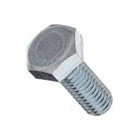 Hatlapfejű metrikus csavar 8.8 DIN933 horganyzott tövigmenetes