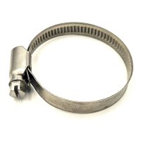 Tömlőszorító bilincs inox-inox W4