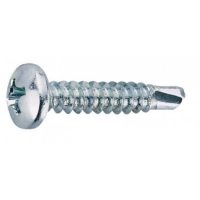 D-fejű önfúró lemezcsavar DIN7504/N rozsdamentes A2