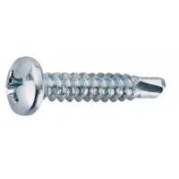 D-fejű önfúró lemezcsavar DIN7504/N rozsdamentes A2