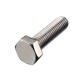   HATLAPFEJŰ SAVÁLLÓ DIN933 M20*110 mm tövigmenetes, saválló A4 ( 25db/dob)