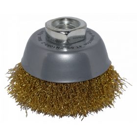   ABRABORO Record fazékkefe hullámos sárgaréz  dróttal   60 mm 0,30 MES