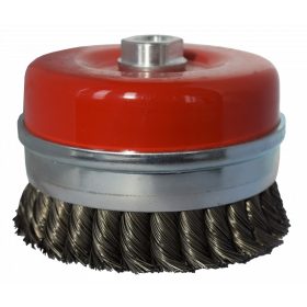   ABRABORO Ultra fazékkefe sodrott edzett acél dróttal     100 mm 0,50 SUP