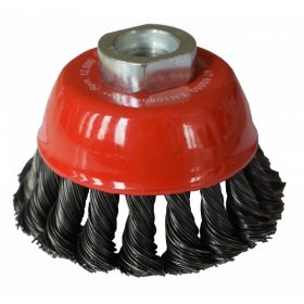   ABRABORO Ultra fazékkefe sodrott edzett acél dróttal    65 mm 0,35 SUP