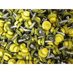   LEMEZCSAVAR  4,8X19 GUMIS TÖMÍTŐ ALÁTÉTTEL /szelemen csavar/ festett RAL színben